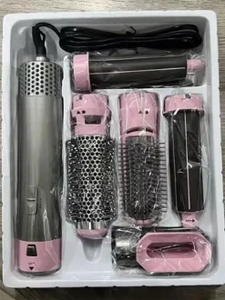 5 in 1 Hair Dryer Brush Curling Set Negative Ion Hair Curler Styling Tool
