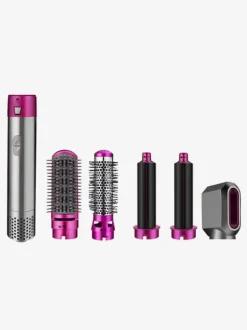 5 in 1 Hair Dryer Brush Curling Set Negative Ion Hair Curler Styling Tool