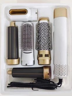 5 in 1 Hair Dryer Brush Curling Set Negative Ion Hair Curler Styling Tool