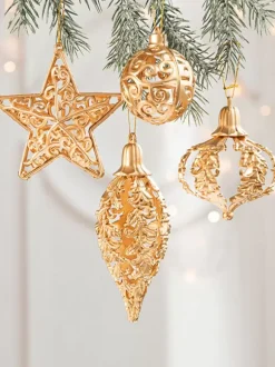 Accessory Christmas Gold Synthetic Christmas Pattern Christmas Holidays Costumes