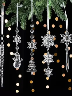 Accessory Christmas Transparent Synthetic Christmas Pattern Christmas Holidays Costumes