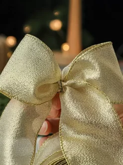 Accessory Christmas Gold Polyester Fiber Christmas Pattern Christmas Holidays Costumes