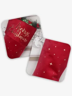 Accessory Christmas Red Polyester Fiber Christmas Pattern Christmas Holidays Costumes