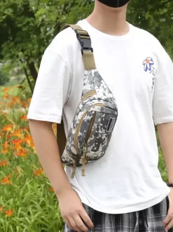 Adjustable Shoulder Strap Sports Pouch Wallet