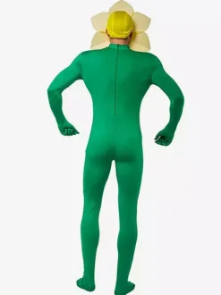 Adult Halloween Carvinal Funny Costumes Sunflower Jumpsuit