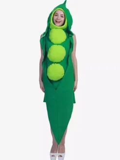 Adult Food Costume Peasecod Green Halloween Costume