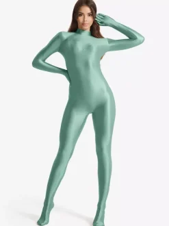 Adults Bodysuit Jumpsuit Women's Set Sexy Lycra Spandex Catsuit