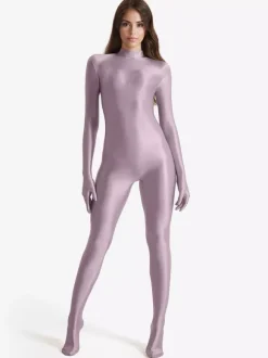 Adults Bodysuit Jumpsuit Women's Set Sexy Lycra Spandex Catsuit