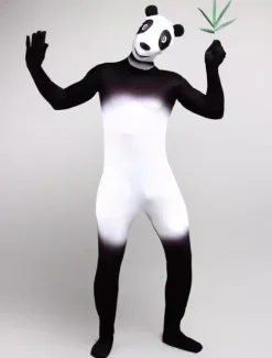 Animal Zentai Suits Morph Suit Panda Style Zentai Suit Full Body Lycra Spandex Bodysuit