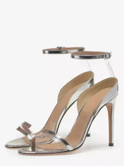 Ankle Strap Sandals Suede Open Toe High Heel Dress Shoes