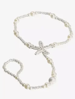 Anklet Starfish Pearl Romantic Bikinis Beach Summer Ankle Chain