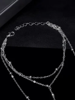 Anklet Crystal Braided Chain Resort Wear Adult's Women's Jewelry