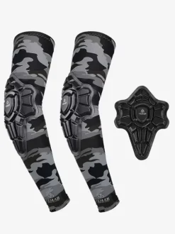 anti-fall ice sleeve elbow protection motorcycle riding high-elastic ice silk sleeves men's sun protection cold feeling sweat-absorbent equip