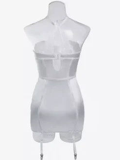 Babydolls Lingerie Babydoll For Woman Black Polyester Sexy