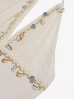 Backless Halter Maxi Dress With Ruffle Details Boho Glamour For Beach Beyond