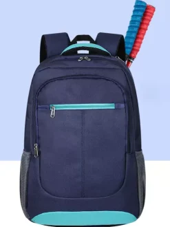 Backpack for Men Red Cycling Patchwork Bag