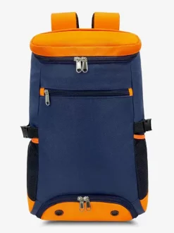 Backpack for Men Red Cycling Patchwork Bag