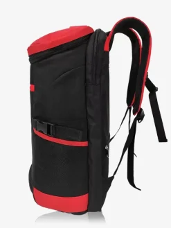 Backpack for Men Red Cycling Patchwork Bag