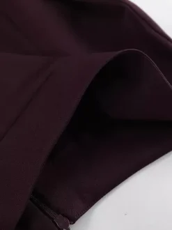 Back Slit Women Maxi Skirt - Elegant High Waist Straight Column - Quiet Luxury Office Wear 2026