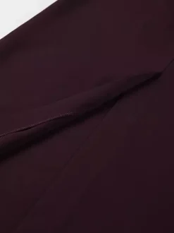 Back Slit Women Maxi Skirt - Elegant High Waist Straight Column - Quiet Luxury Office Wear 2026