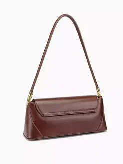 Baguette Bag Faux Leather Slim Shoulder Bag For Women 2026