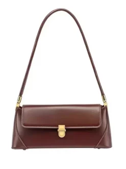 Baguette Bag Faux Leather Slim Shoulder Bag For Women 2026