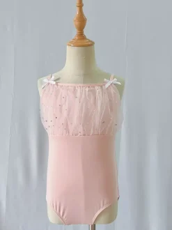 Ballet Dance Costumes Lavender Kid's Ballerina Polyester Dress Dancing Costumes