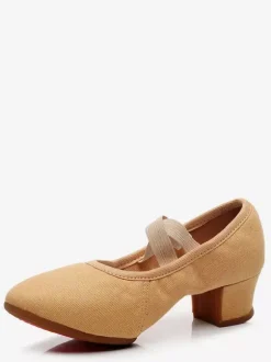 Ballet Dance Shoes Woman's Black Closed Toe Dance Shoes