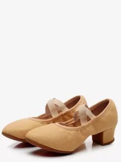 Ballet Dance Shoes Woman's Black Closed Toe Dance Shoes