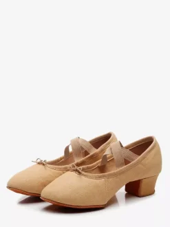 Ballet Dance Shoes Woman's Black Closed Toe Dance Shoes