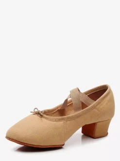 Ballet Dance Shoes Woman's Black Closed Toe Dance Shoes