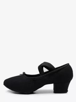 Ballet Dance Shoes Woman's Black Closed Toe Dance Shoes