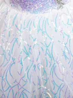 Ballet Dance Costumes Lavender Women's Kid's Ballerina Ruffles Lace Polyester Dress Dancing Wear