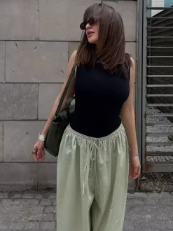 Balloon Pants With Elastic Waist Design For Women 2026