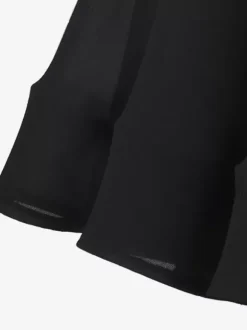 Ballroom Dance Costumes Black Women's Lycra Spandex Asymmetrical Dress Dance Dress