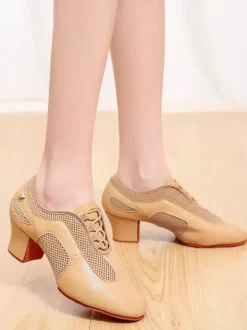 Ballroom Dance Shoes Woman's Chunky Heel