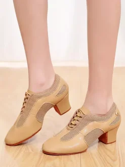 Ballroom Dance Shoes Woman's Chunky Heel