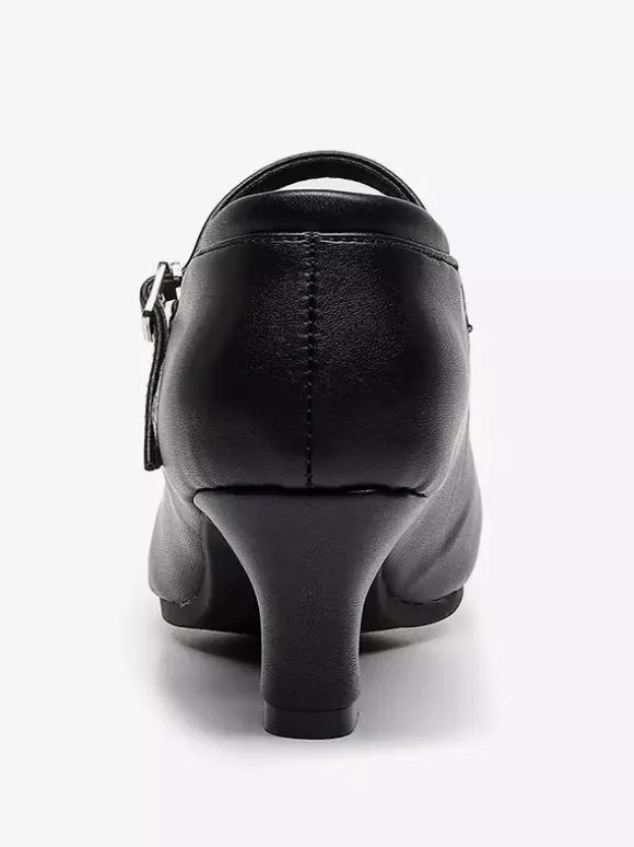 Ballroom Dance Shoes Women's Round Toe Mary Jane Dance Shoes