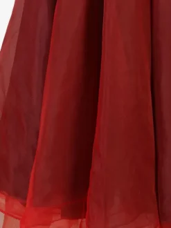 Ballroom Dance Costumes Black Red Women's Elegant Lycra Spandex Dress Rhinestones Dance Dress