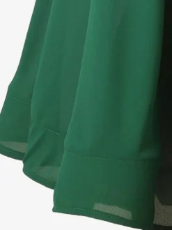 Ballroom Dance Costumes Green Women's Lycra Spandex Dress Dance Wear