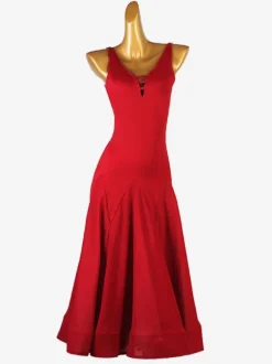 Ballroom Dance Costumes Green Women's Lycra Spandex Dress Dance Wear