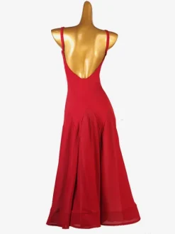 Ballroom Dance Costumes Green Women's Lycra Spandex Dress Dance Wear