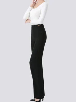Ballroom Dance Costumes Yellow Women's Polyester Pants Dance Wear