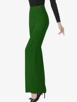 Ballroom Dance Costumes Yellow Women's Polyester Pants Dance Wear
