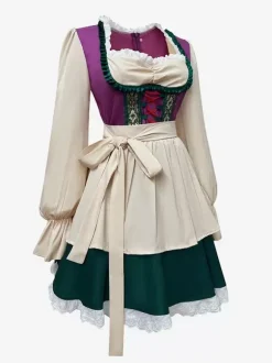 Bavarian Beer Girl Retro Holidays Costumes