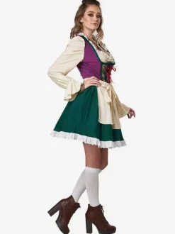 Bavarian Beer Girl Retro Holidays Costumes
