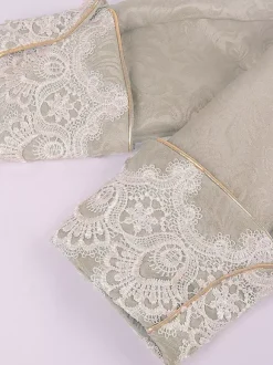 Beige Retro Victorian Steampunk Lace Long Sleeves Tailcoat Jacket