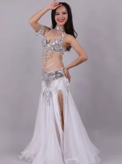 Belly Dance Costume Performance Women Dancing Wear 5-Piece Sets Outfit