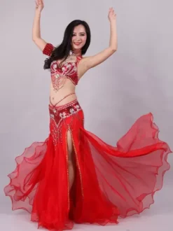 Belly Dance Costume Performance Women Dancing Wear 5-Piece Sets Outfit