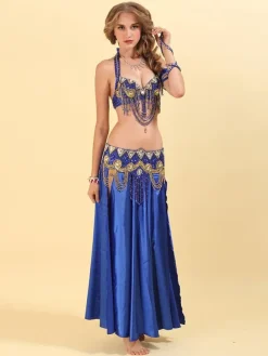 Belly Dance Costume Chain Bollywood Dance Outfit